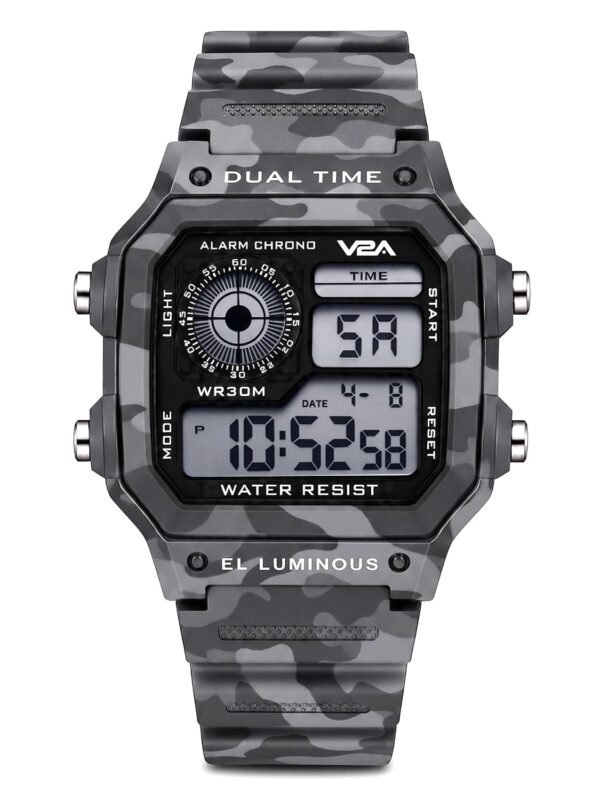 V2A Chronograph Ultra-Thin Unisex Multi Function Digital Sports Watch for Boy ANG Girls | Watch for Women | Wrist Watch for Men | Kid's Watch | Watches