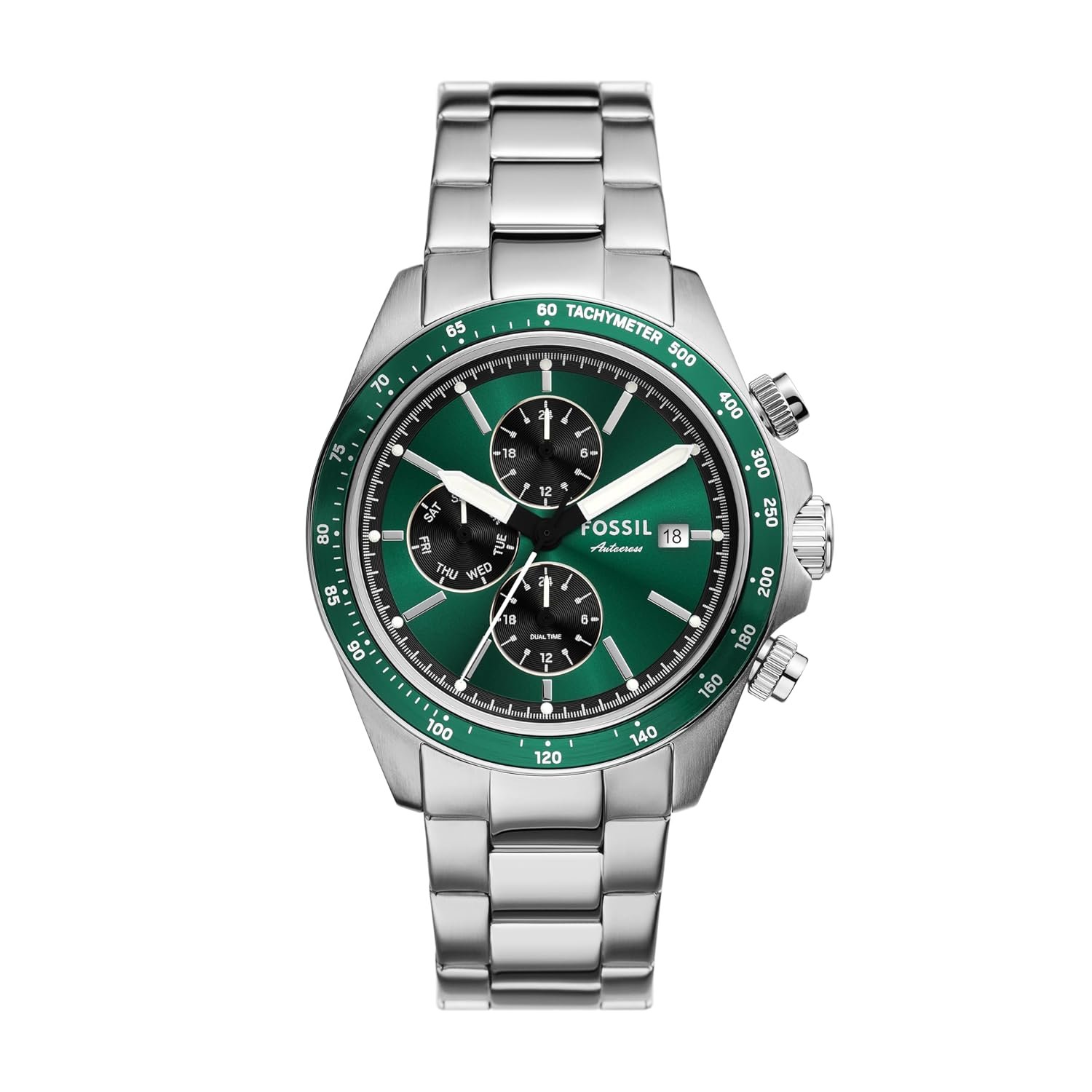 Fossil Pearson Silver Watch FS6134