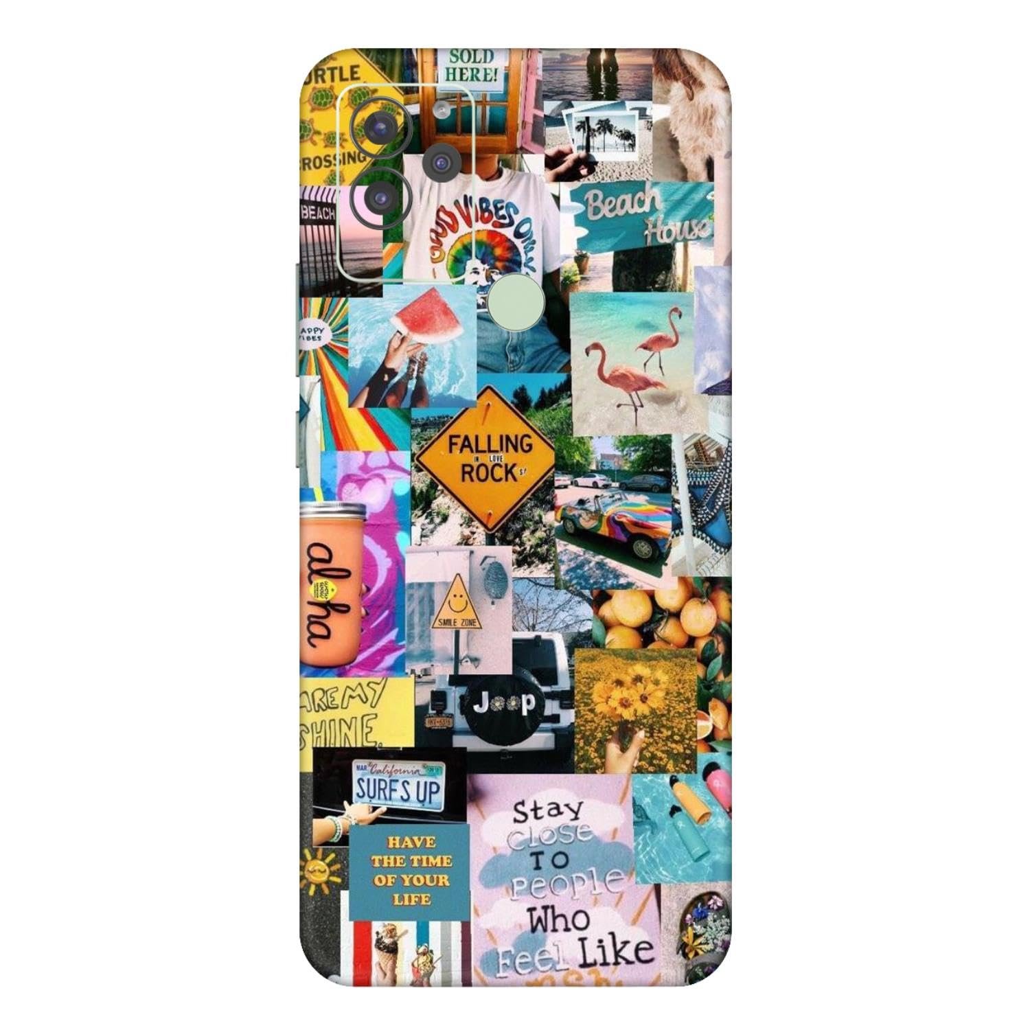 SKIN FACTORY Skin Sticker for Mobile Compatible with Lava Blaze PRO (Not Back Cover) Scratchless, Back & Camera Protector,Lava Blaze PRO -SF-174