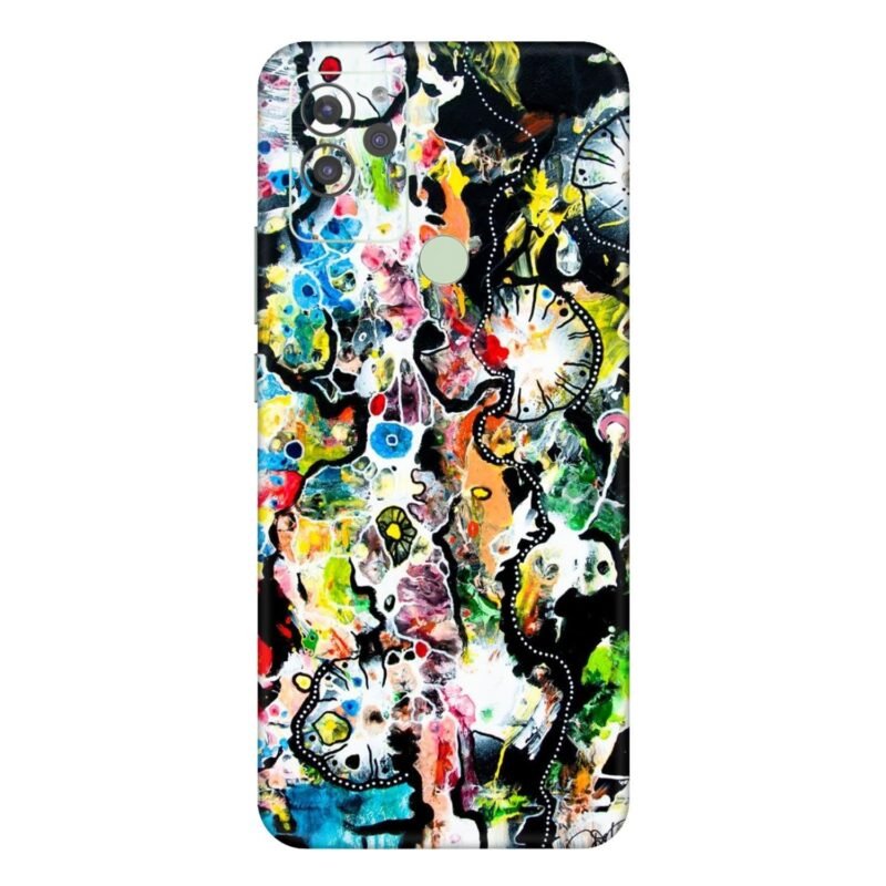 SKIN FACTORY Skin Sticker for Mobile Compatible with Lava Blaze PRO (Not Back Cover) Scratchless, Back & Camera Protector,Lava Blaze PRO -SF-41