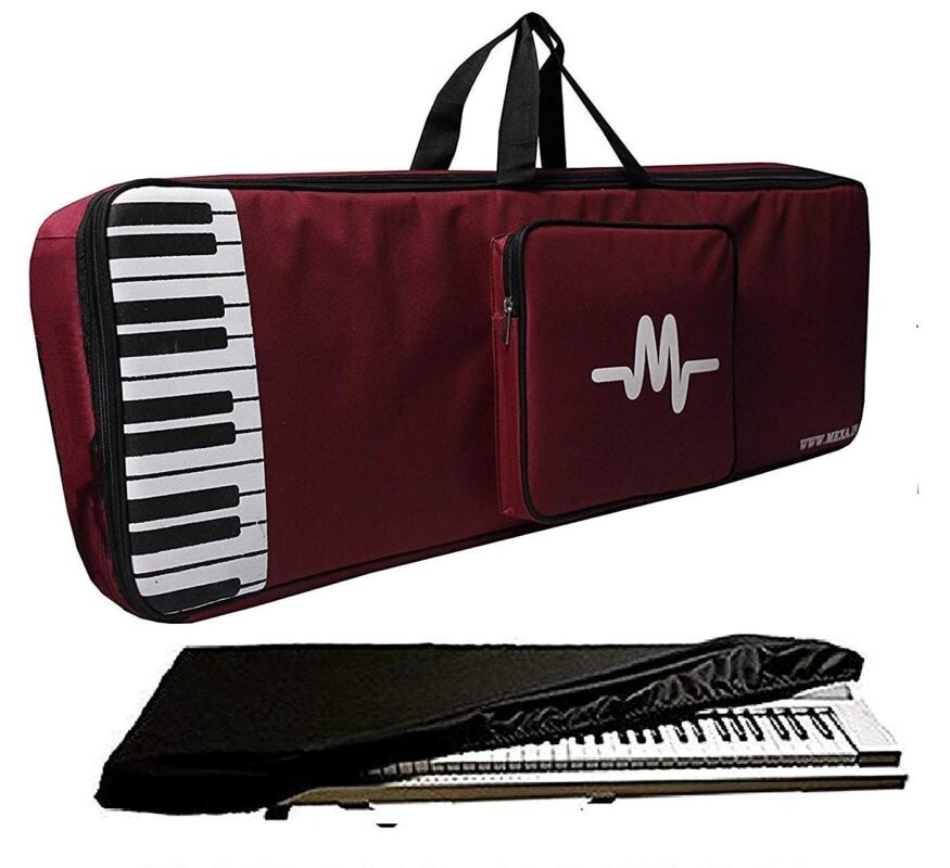 Mexa Compatible with casio ctk2550 / ctk3500 / ctk3200 Keyboard Bag Padded Quality with dust Cover.