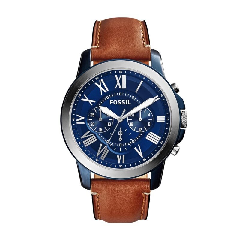 Fossil Analog Blue Dial Men's Watch