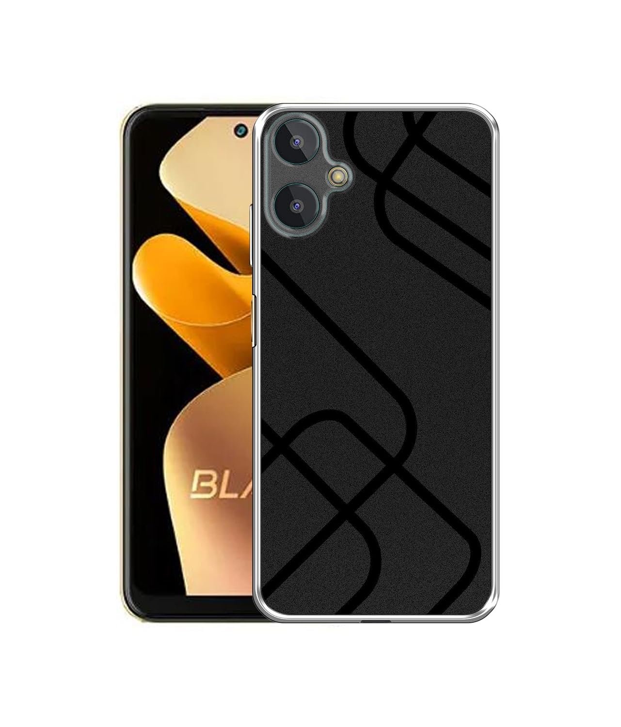Basic Case for Lava Blaze 2 4G (Silicone_Multicolor)