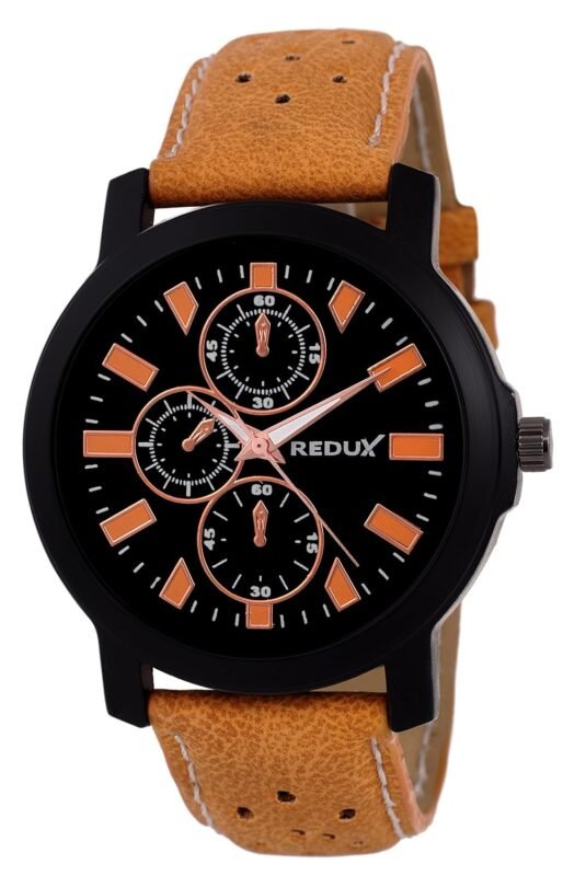 REDUX RWS0201S Analogue Black Dial Watch for Men's & Boy's