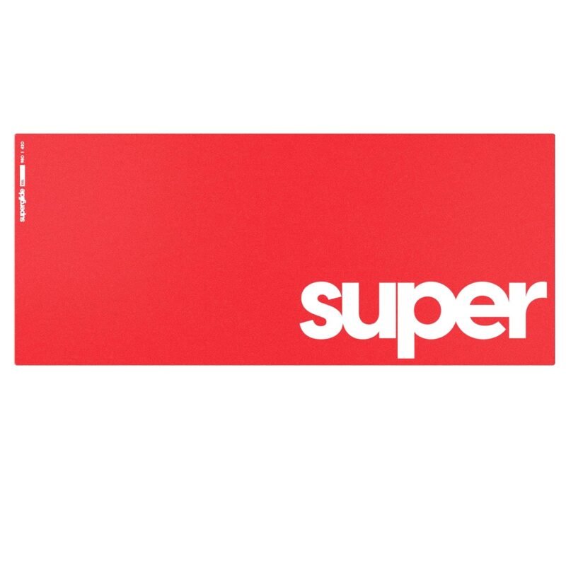 Pulsar Gaming Gears Pulsar - Superglide Premium Glass Mouse Pad XXL ALUMINO-Silicate Glass Surface Anti-Slip Fully Molded High-Density Silicone Rubber 38.5In X 16.5In (Xxl, Red)