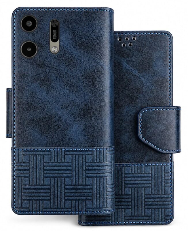 Flip Cover for Lava Virat V1 5G Back Cover Case with Magnatic Closure | Inbuilt Stand | Card & Money Pocket
