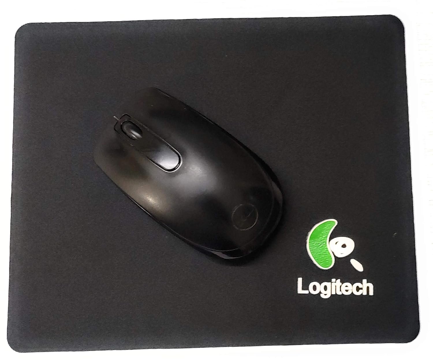 CODERED Rubber Mouse Pad with Skid Resistant Surface -Black