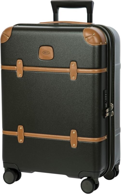 Bellagio 21" Expandable Cabin Trolley, Airline Approved, Spinner - Olive