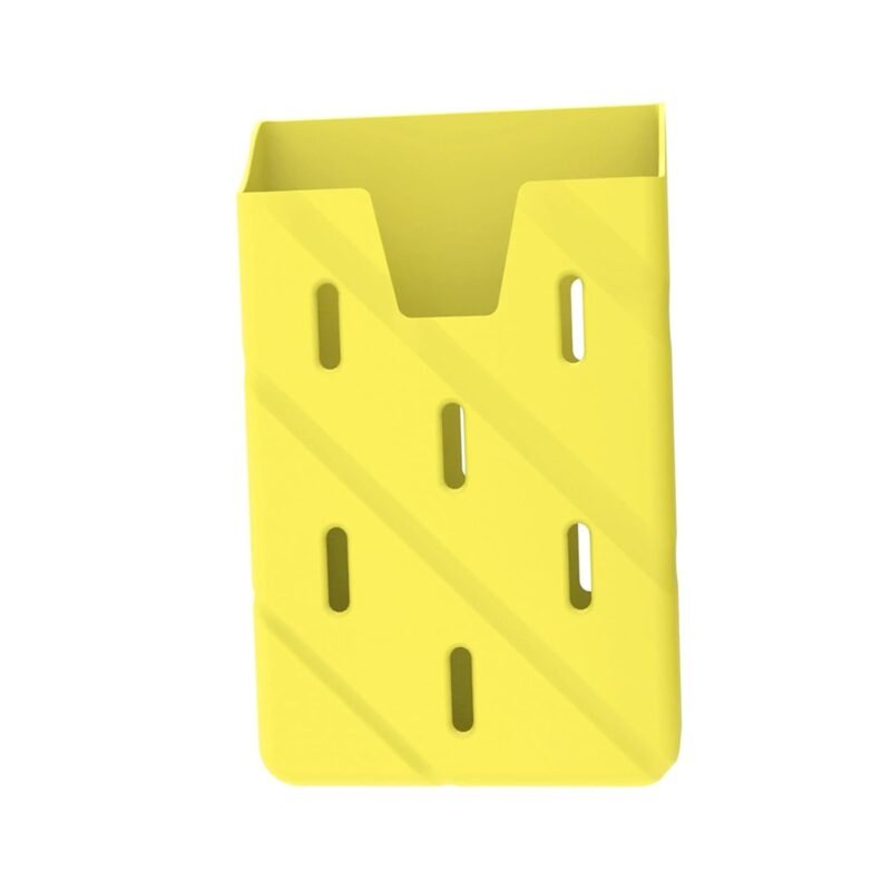 3xPhone Card Holder Silicone Phone Pouch for Drivers ID Card All Mobile Phones Yellow