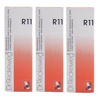 Dr Reckeweg. R11 Drop 22 ML Germany (Pack of 3)
