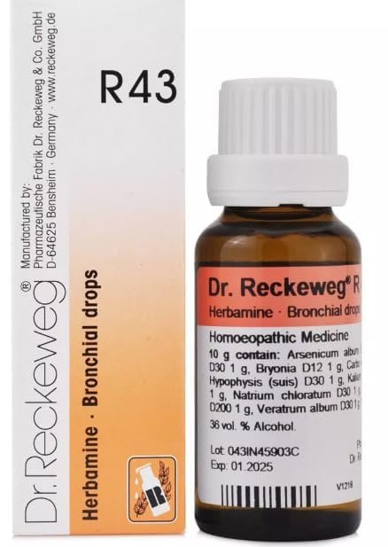 Dr. Reckeweg R43 Bronchial Drop - 22 ml