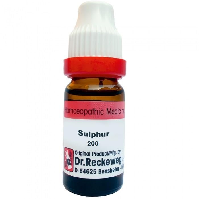 Dr. Reckeweg Sulphur 200Ch 11ML - Pack Of 2