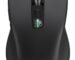 CITLLA Wireless Bluetooth Mouse (USB + BT1 + BT2), Full Size, 4-Way Scrolling, Multi-Device Silent Mouse for Computer, Laptop, iPad, MacBook (Black)