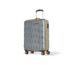 Aristocrat Comet Cabin Polycarbonate Hard Case 8-Wheel Trolley Bag, Grey