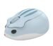 2.4GHz Wireless Mouse Cute Hamster Shape Less Noice Portable Mobile Optical 1200DPI USB Mice Cordless Mouse for PC Laptop Computer Notebook MacBook Kids Girl Gift (Blue)
