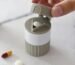 4-in-1 Pill Crusher & Splitter with Round Pill Organizer | Tablet Cutter, Powder Grinder & Medicine Storage Case for Home & Travel