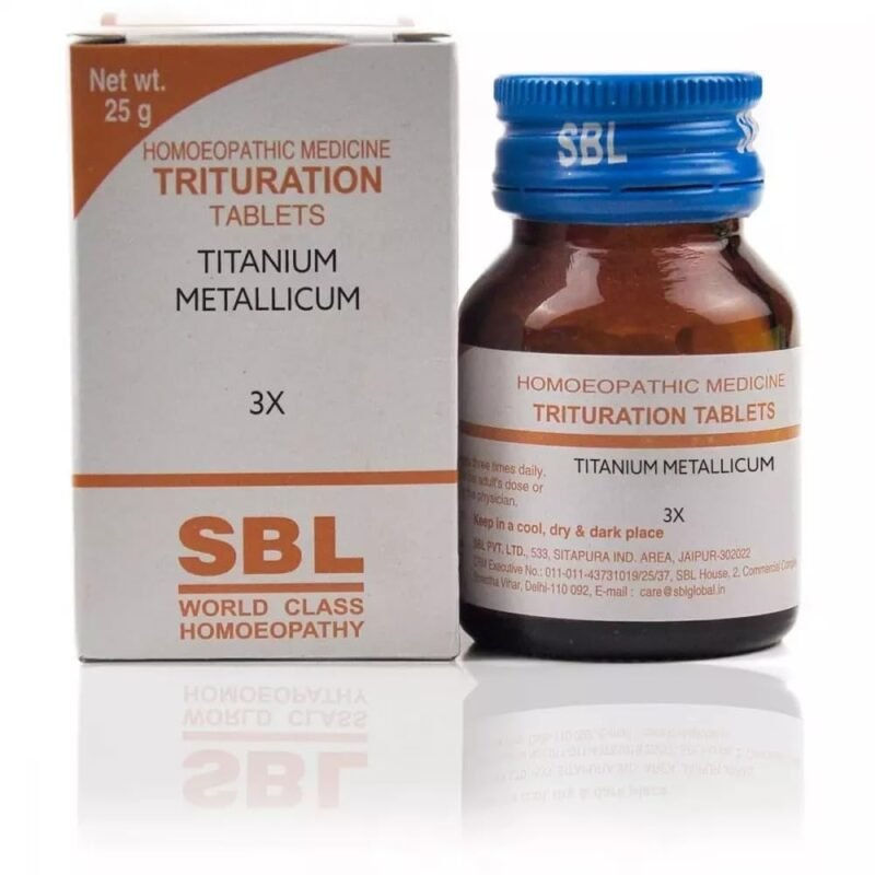 SBL Titanium Metallicum 3X 25g Pack of 2