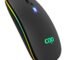 COO Bluetooth Wireless Mouse, Slim Dual Mode(Bluetooth 5.0 and 2.4G Wireless) Rechargeable Wireless Mouse with 3 Adjustable DPI for MacBook, Laptop, MacOS 10.10, Android 5.0, Windows 8 or Above