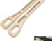2PCS Universal Car Seat Gap Filler with Phone Holder Double Slot Organizer & Space Filler Strip Anti-Drop, Leak-Proof Design for Keys, Cards, Coins Fits Most Vehicles (Cream)