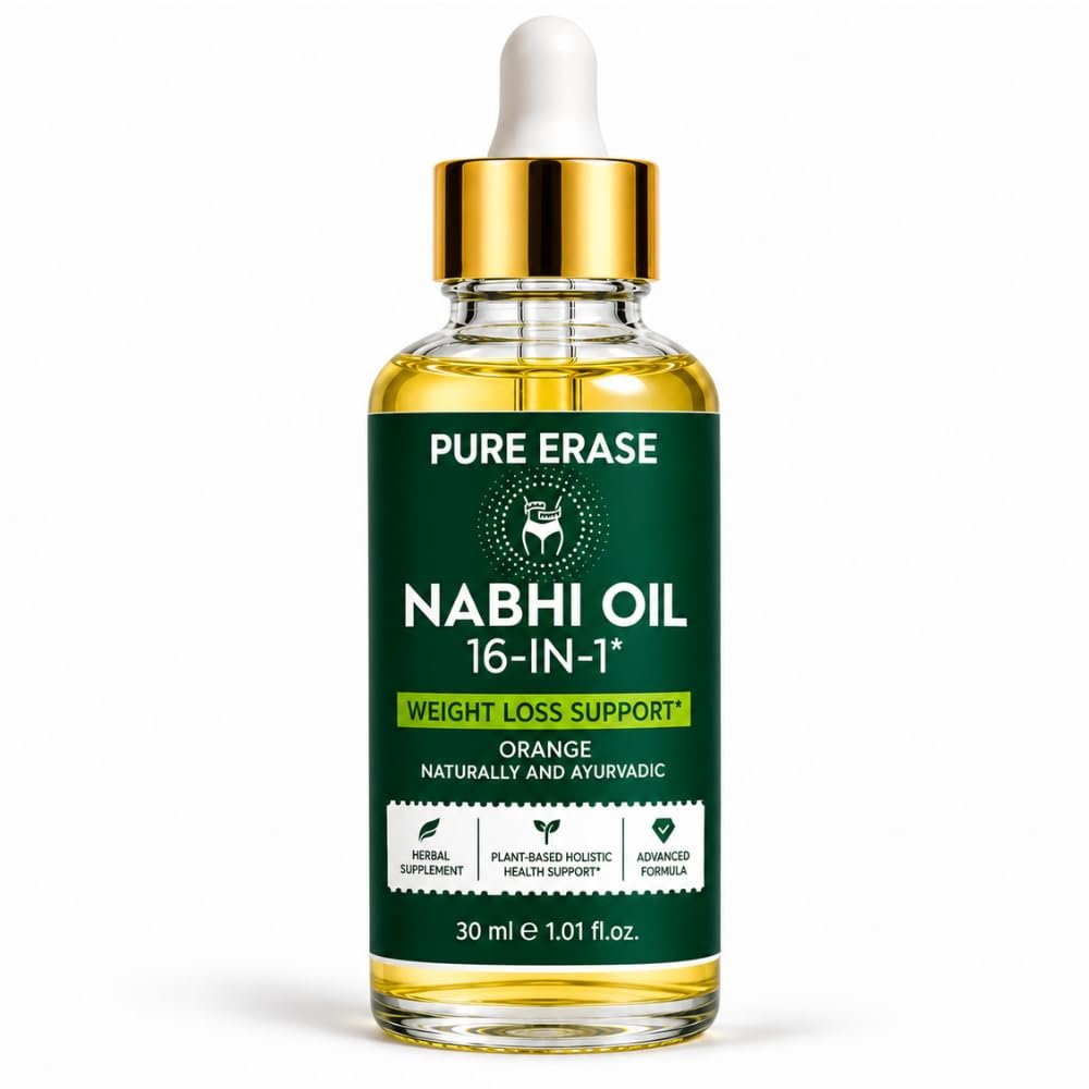 Nabhi Oil For Weight Loss | Nabhi Oil For Sugar Control | Navel Therapy For Weight Management, Healthy Blood Sugar Levels, Diabetes Control Support & Overall Wellness