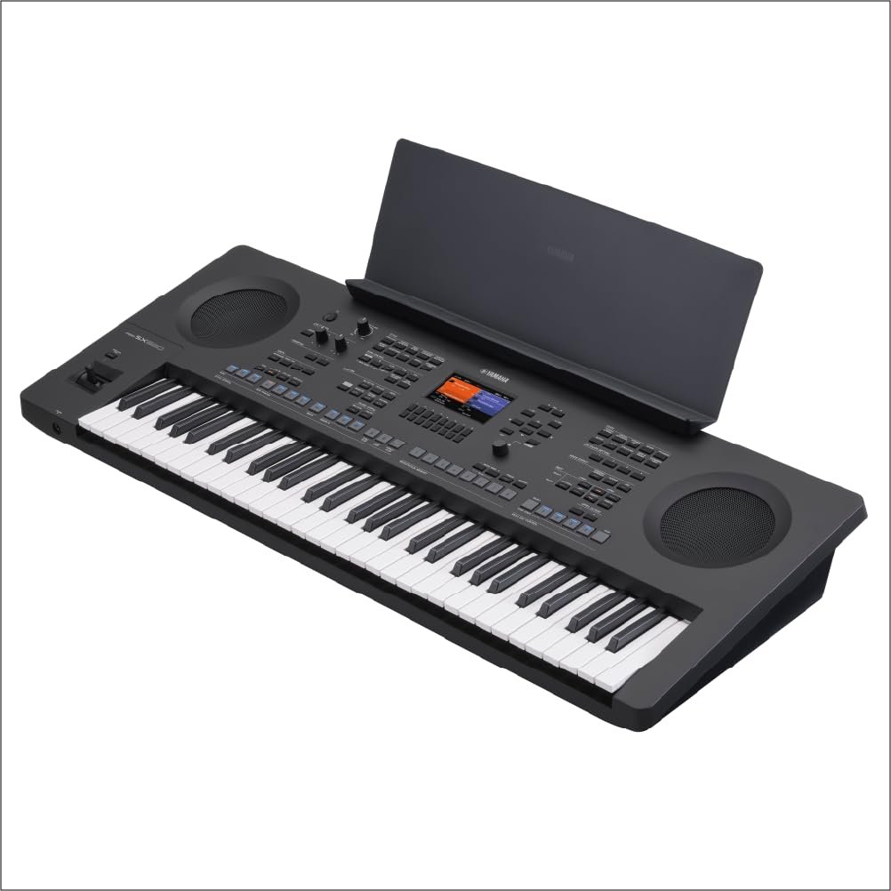 Yamaha PSR-SX620 Arranger Keyboard, 61-Key Digital Workstation with Professional Voices, Styles, Effects, Touch-Sensitive Keys, USB Audio & MIDI, for Stage, Studio & Live Performance