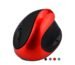Wireless Mouse 2.4G Ergonomic Vertical Optical Mouse with Nano Receiver,4 Adjustable DPI 800/1200/ 1600/2400,Rechargeable Li-Battery,6 Buttons for Computer,Notebook, PC, Laptop, MacBook(Red)