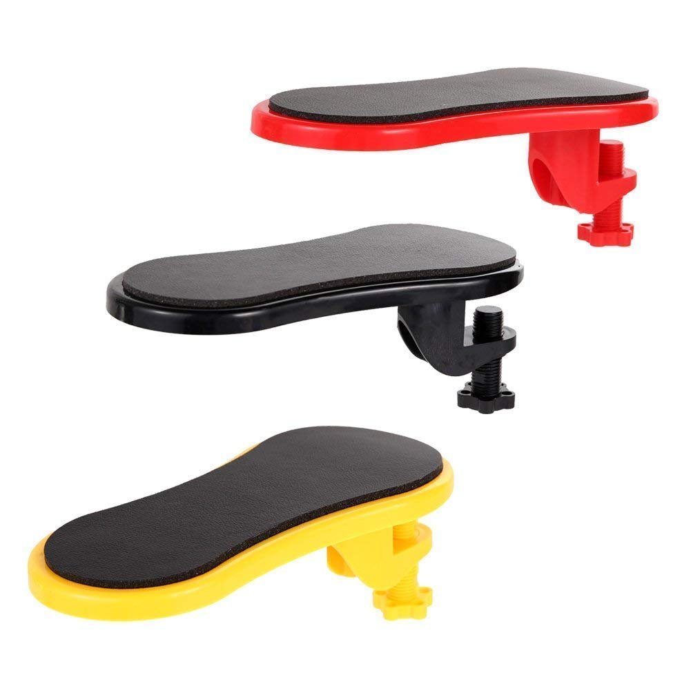 Desk Attachable Computer Table Arm Support Mouse Pads Arm Wrist Rests