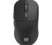 iBall GLIDR S200 Wireless Office Mouse with Software, Very Light Weight, Tri Mode (2.4GHz, BT, Wired), 5-Level Up to 3200 DPI, 6 Buttons, Type C Built-in Battery, Auto Sleep, High Precision (Black)