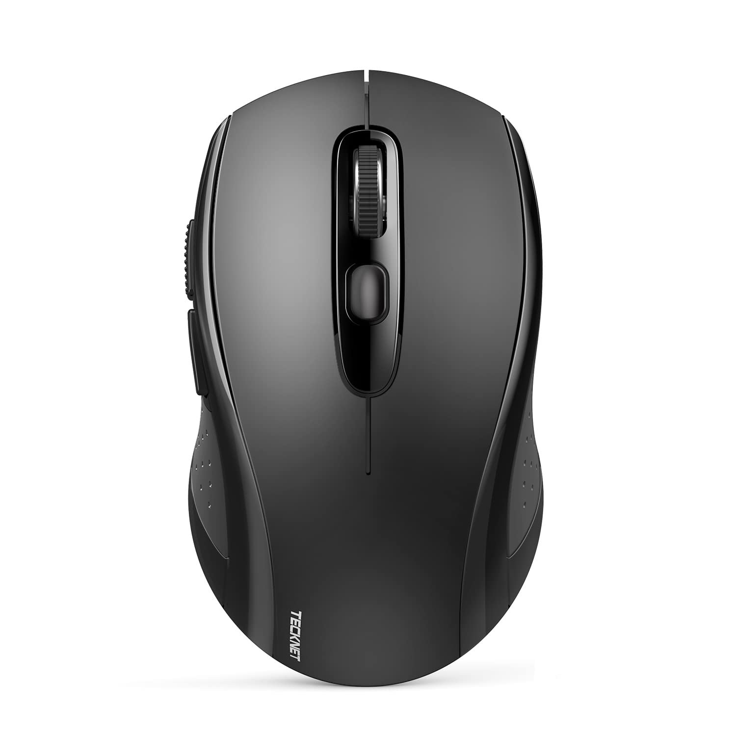 TECKNET Bluetooth Mouse, Wireless Mouse Bluetooth for Laptop 2-in-1(BT 5.0/3.0+2.4Ghz) Computer Mouse, Portable PC Mouse Wireless with USB Receiver for Mac, Compatible with MacBook Pro Air Chromebook