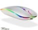 Bluetooth Mouse for MacBook pro/Air/Laptop/Mac,Rechargeable BT Mouse,Wireless Mouse for Windows Laptop/Notebook/pc MacBook Air MacBook Mac (Bluetooth Mouse/Pink-Black)