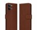 Leather Flip Cover Wallet Case for VIVO Y11 5G, Black, with Card Holder, Magnetic Lock, Splash Proof, Scratch Proof (Brown)