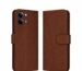 Leather Flip Cover Wallet Case for VIVO Y11 5G, Black, with Card Holder, Magnetic Lock, Splash Proof, Scratch Proof (Brown)