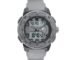 Fastrack Streetwear Quartz Analog Digital Grey Dial Grey Plastic Strap Watch for Guys, Men - NS38065PP02