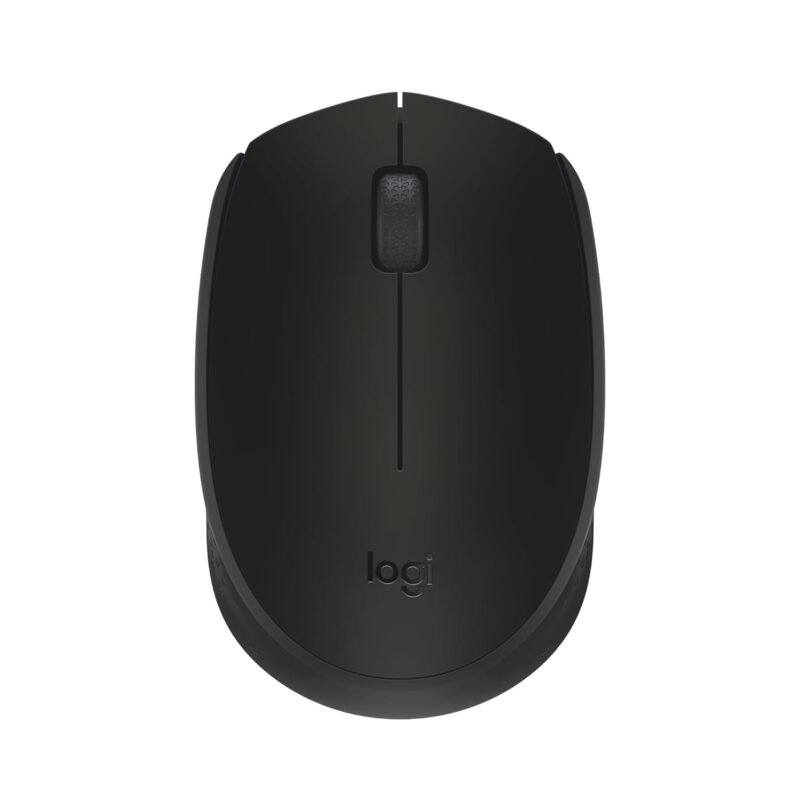 Logitech B170 USB Mouse,12-Months Battery Life, Ambidextrous, PC/Mac/Laptop - Black