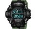 Shocknshop Digital Sports Multi Functional Black Dial Watch for Mens Boys -315RED