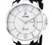 XTIME Analogue Day & Date Wrist Watch Round Dial & Black Softest Silicone Strap for Men's & Boys