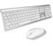 Macally Premium Bluetooth Keyboard and Mouse for Mac | Compatible Wireless Apple Keyboard and Mouse Combo (110 Keys Multi-Device Rechargeable) for MacBook Pro/Air and iMac