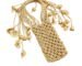 Boho Macrame Crossbody Phone Pouch - Handmade Mini Sling Bag & Smartphone Holder Wallet with Compartments for Cards, Cash & Keys (Natural Beige)