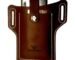 Luppi Phone Belt Holder for Men & Women PU Luppi Leather Belt Phone Pouch Cell & Card Holder (Brown)