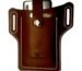 Luppi Phone Belt Holder for Men & Women PU Luppi Leather Belt Phone Pouch Cell & Card Holder (Brown)