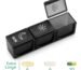 Weekly Pill Organizer 3 Times a Day, BUG HULL 7 Day Pill Box Case Large Compartments Morning Noon Evening Pill Case XL Portable Travel Pill Container Holder for Vitamins, Fish Oils, Supplements