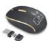 USB C Wireless Mouse - Dual Interface Silent 2.4G Wireless Mouse for Laptop, MacBook, and Mobile Devices with USB/Type C Receiver, 10m Range, Comfortable Design