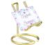 Climberty® Visiting Card Holder for Men, Business Card Holder for Desk, Versatile Phone Stand, 30-40 Card Capacity, Gold Finish, Professional Card Display Organizer for Modern Office Decor (1 Pcs)