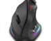 TKMARS Wireless Ergonomic Vertical Gaming Mouse with Joystick, Bluetooth & 2.4G, 12 Programmable Buttons, Adjustable 24000 DPI, Rechargeable RGB Computer Mouse for PC, MacBook & Laptops