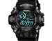 ON TIME OCTUS Digital Sports Multi-Functional Boy's and Men's Watch DIGI-025 (Black Dial Black Strap)