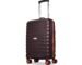 Aristocrat Altitude 8-Wheel Cabin Size Hard Case Trolley Bag, Brown