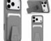 Phone Case with Wallet and Kickstand for iPhone 17 Pro Max Grey