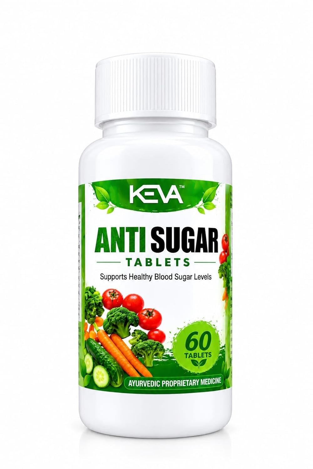 Anti Sugar Tablets, Ayurvedic Proprietary Medicine, 60 Tablets, Supports Healthy Blood Sugar Levels