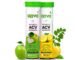 OZiva ACV Moringa,15 Effervescent Green Apple & Lemon Masala, Pack of 2