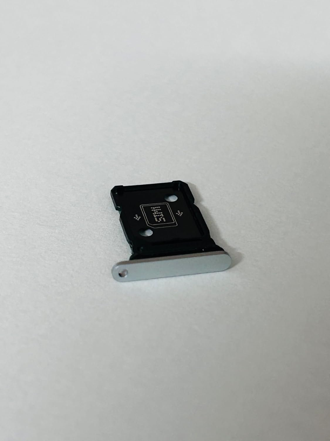 Sim Card Tray Holder Sim Tray Compatible for Nothing Phone 1 : Silver